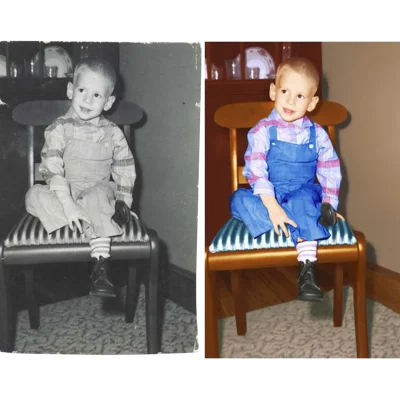 Photo restoration services