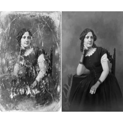 Professional photo restoration